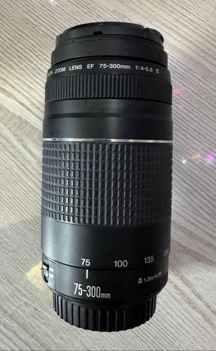 Canon EF 75–300mm | Телефото объектив
