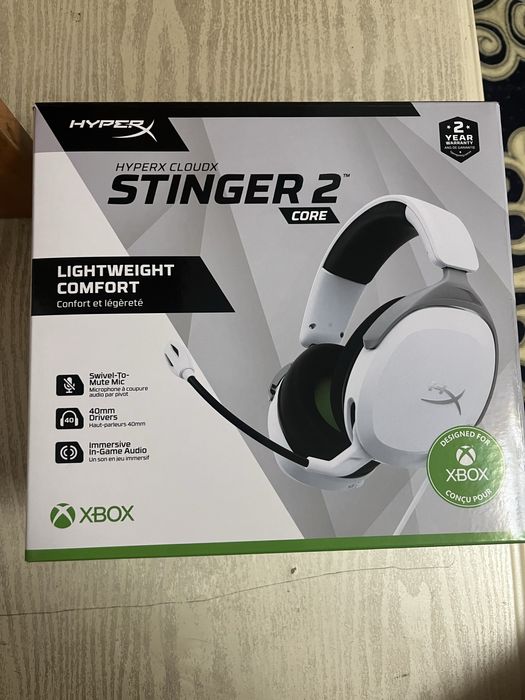 продам новый наушник hyperx cloud stinger core2