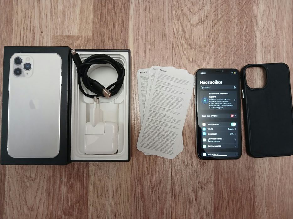iPhone 11 pro white 64 gb полный комплекте