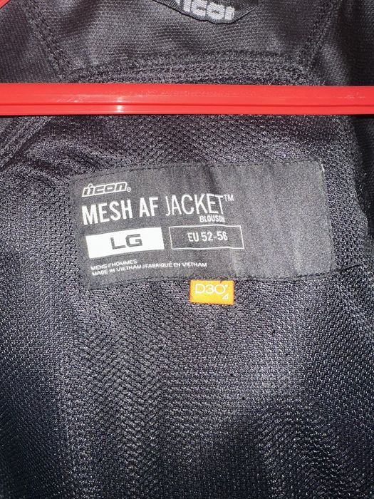 Geaca moto ICON mesh AF( vara)