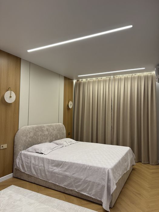 Шторы замер установка