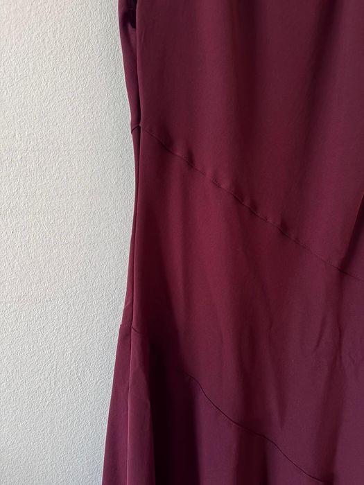Rochie Mango, mărime XS, culoare vișinie