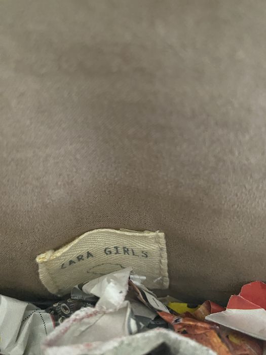 Posetuta ZARA cu glitter pt fetite , noua
