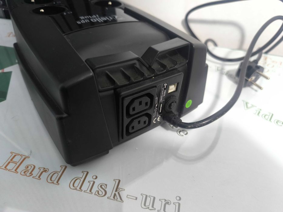 UPS Riello iPlug IPG 600 FR cu 6 prize Schuko