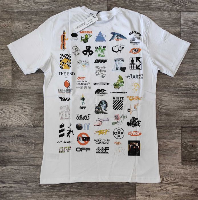 Мъжка фланелка тениска Off White блуза