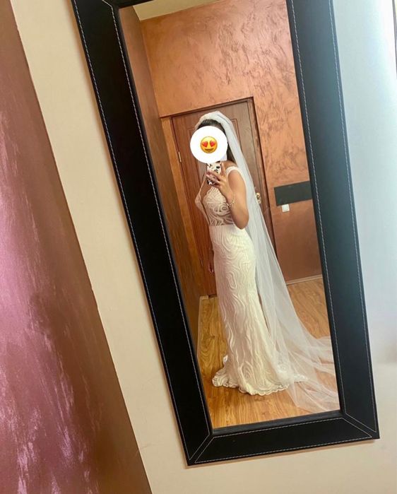 Rochie de mireasa marimea 38-40 inaltime 165 cm