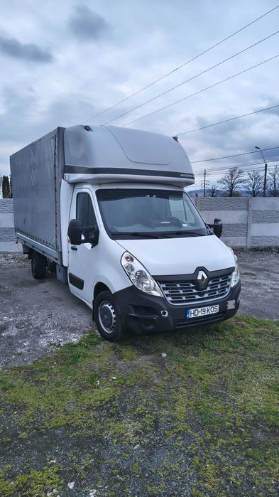 Renault Master 3.5T Prelată – Cabină dormit – Flotă proprie – Gata de muncă