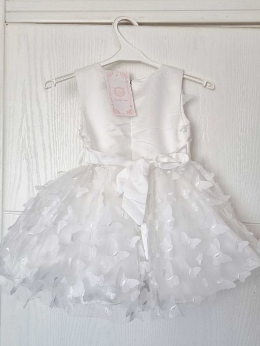 Детска официална рокля- нова, 18 м.