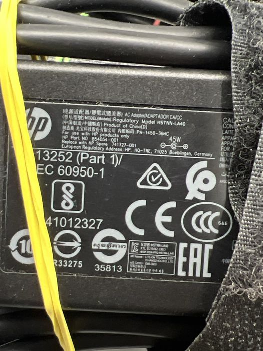 Incarcator Sh laptop HP original 45w 4.5x3.00 mufa albastra cu pin