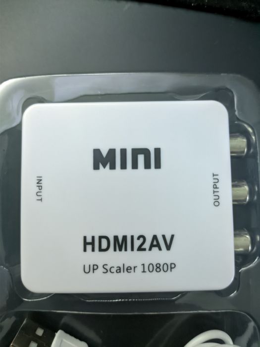 HDMI към RCA/камбанки - конвертор/преобразувател