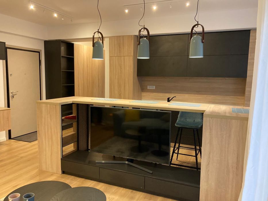 de inchiriat 2 camere, bloc nou, Piata Chiriac