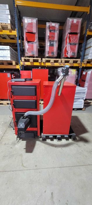 Centrala termica pe lemne ,carbuni ,biomasa ,peleti, cu patru sertare