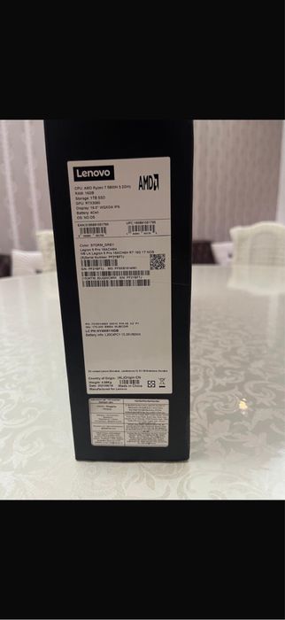 Lenovo Legion 5 Pro — RTX 3060 / 2K 165 Гц