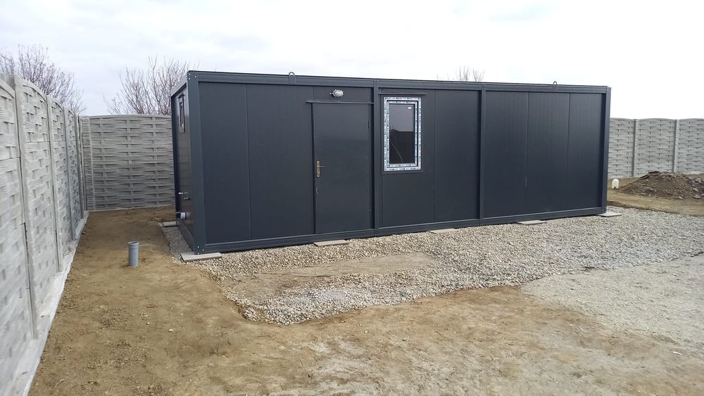 Container modular birou,vestiar,locuinta,spatiu comercial 8 x 4.80m ...