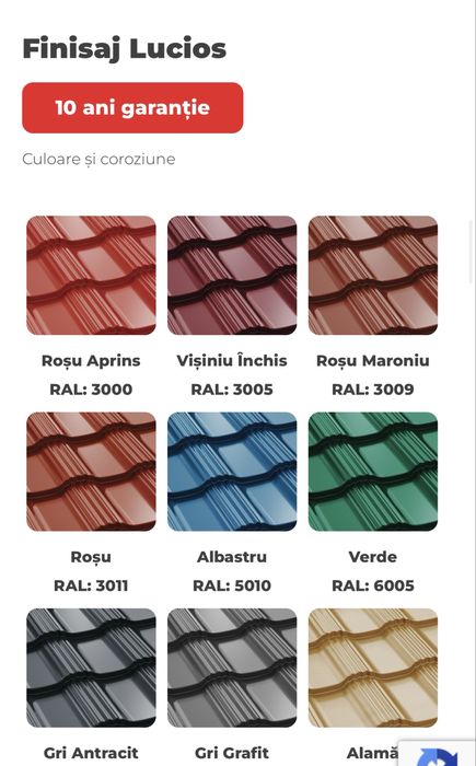 Tigla metalica Hellenic