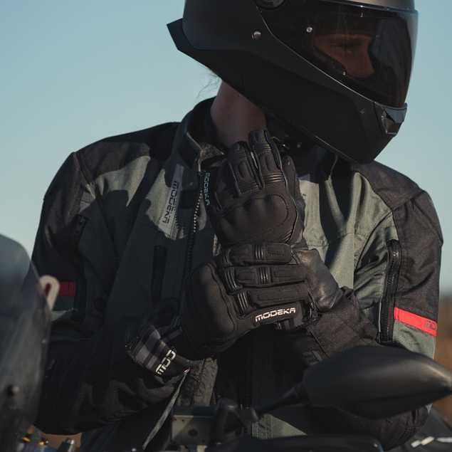 Manusi moto NOI impermeabile pentru iarna Modeka Makari ATV/Scouter