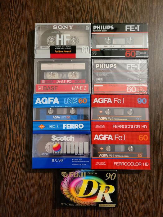 Casete audio sigilate