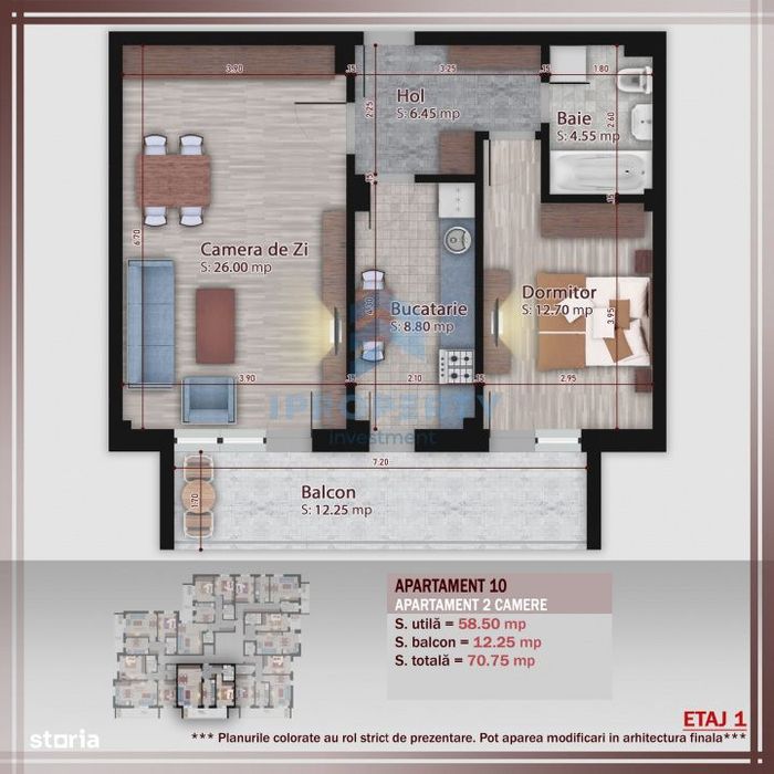 Theodor Pallady | 2 Camere | Constructie Noua | Centrala — fotografia 1