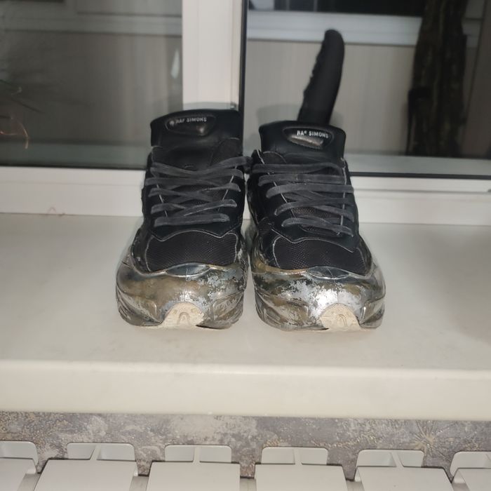 Raf Simons Ozweego Metallic Black