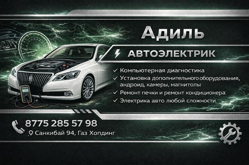 Автоэлектрик Диагностика Адиль