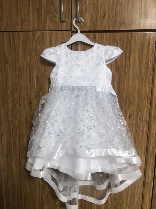 Платье снежинки
