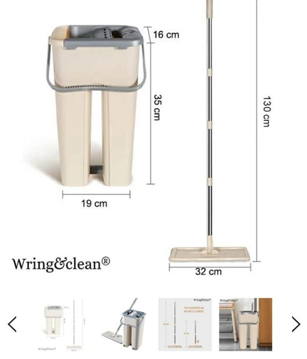 Mop inovator 2 în 1 nou