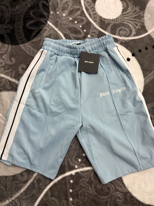 Palm Angels pantaloni scurți bleu NOI cu etichetă