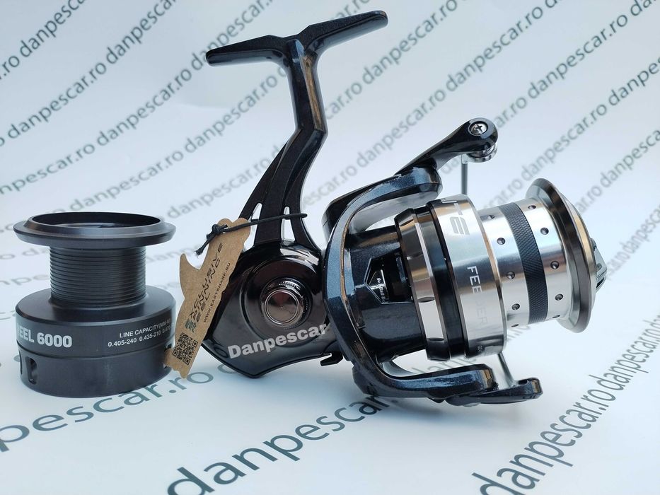 SET 4 Mulinete EastShark ELITE 6000 FEEDER si CRAP cu 10 rulmenti