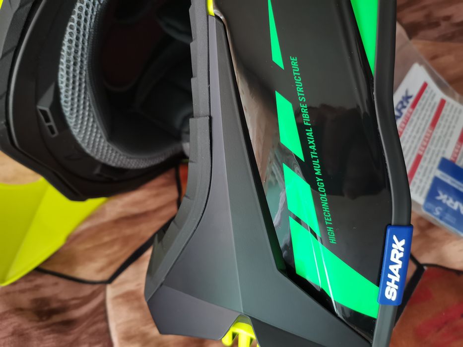 Каска за мотор, мотокрос, супермото Shark Varial Anger