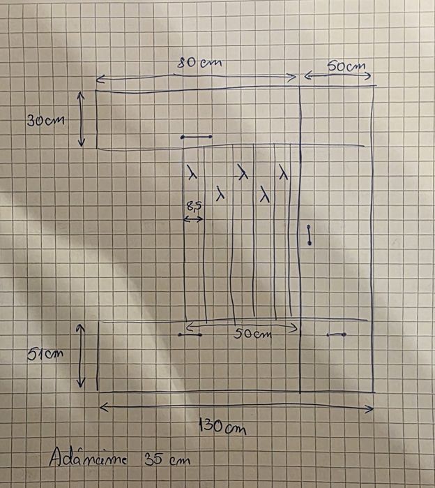 Vand dressing alb + cuier pentru hol