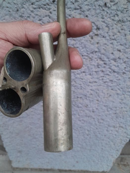 100+ годишна Сребърна ниска проба  Сачан Китайска лула за опиум