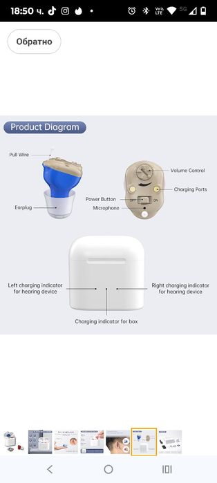 Истински слухови апарати за възрастни хора, презареждащи се и невидими