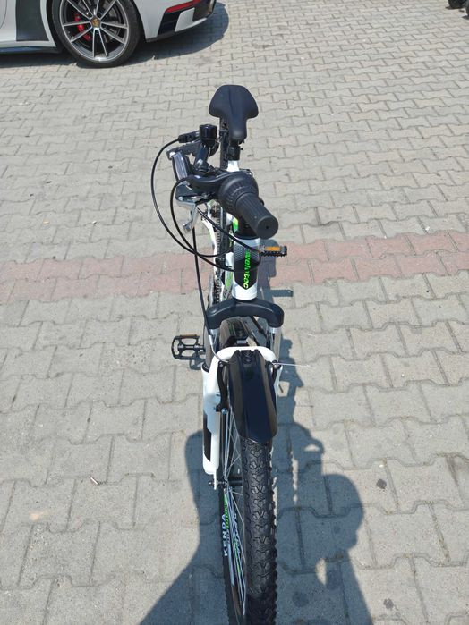 PA Алуминиев велосипед 27.5" PRO бял/зелен