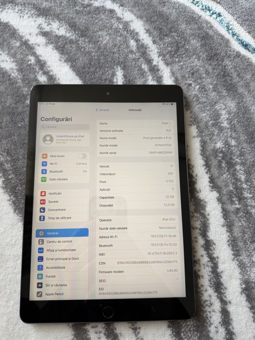IPad generatia 8, 32Gb