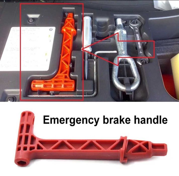 КЛЮЧ аварийно освобождаване на скоростна кутия BMW X5 X6 спирачка БМВ