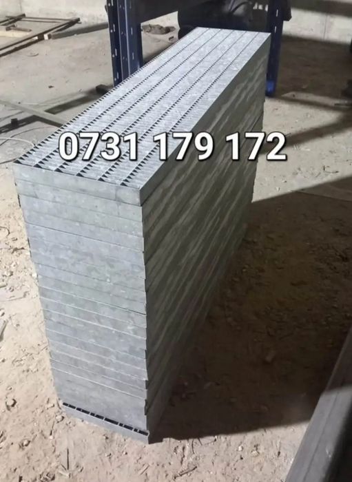 Trepte zincate la comanda