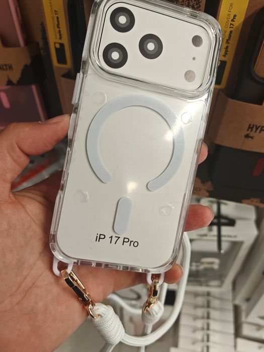 IPhone 17 Pro,17 Pro Max  Magsafe гърбове с връзка през рамо