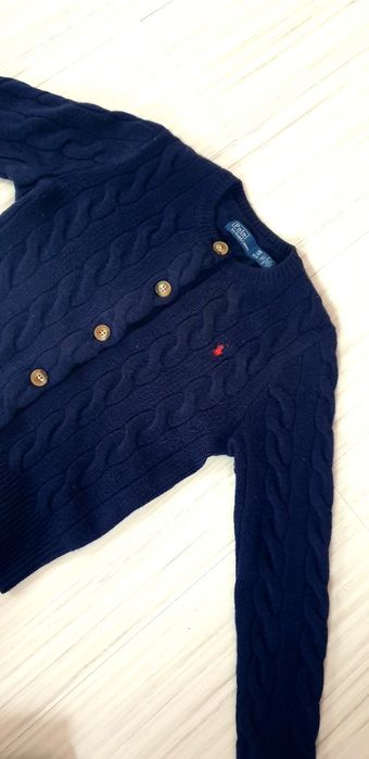 POLO Ralph Lauren Cable Wool / Knit  XXS  ОРИГИНАЛ Дамска Жилетка