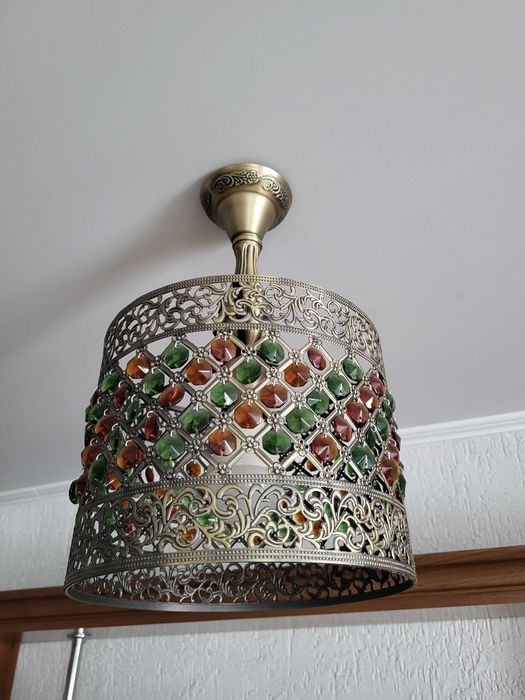 Люстры из иск.хрусталя