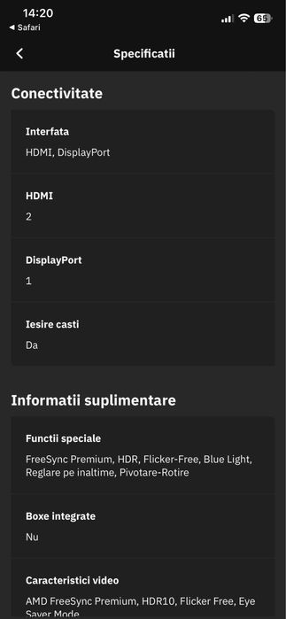 Monitor Samsung 32 inch