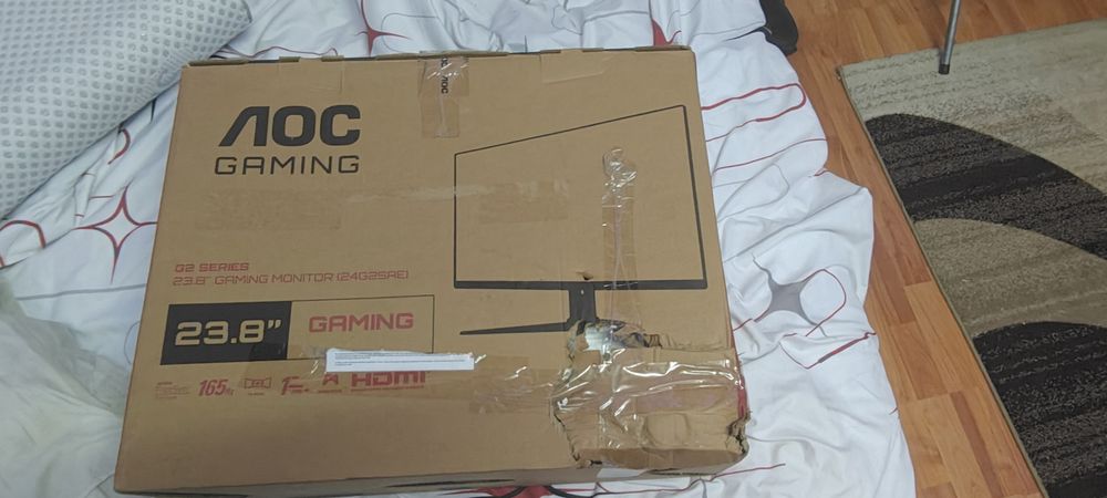 Monitor Gaming AOC 23.8" Full HD, IPS, 165Hz, 1ms – Stare Excelentă (Cutie inclusă)