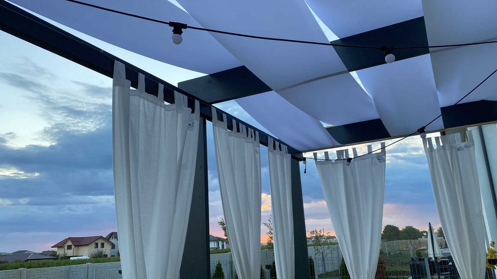 Panza Pergola Foisor Copetina Panza Draperie exterioare impermeabila Huse Saltele