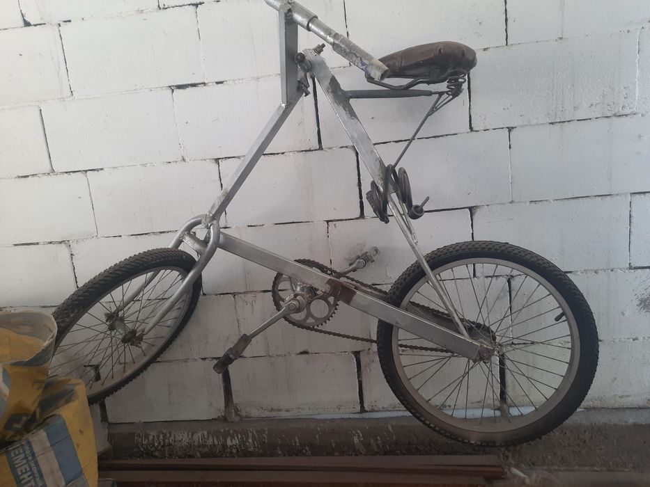 Велосипед складной самодельный