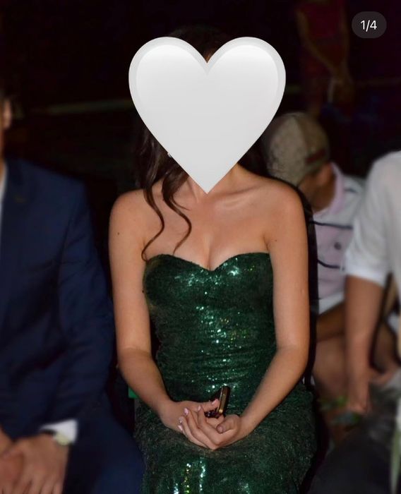 Вечернее длинное платье