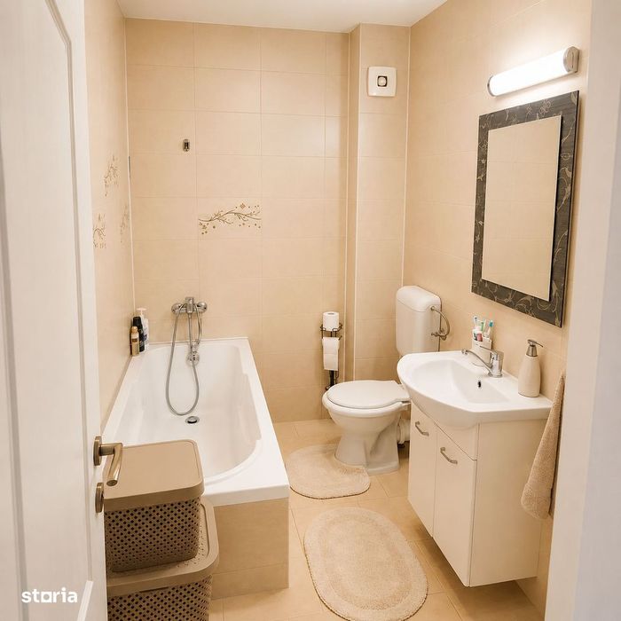 Apartament 3 camere, parcare, finisat, mobilat, Floresti zona Terra