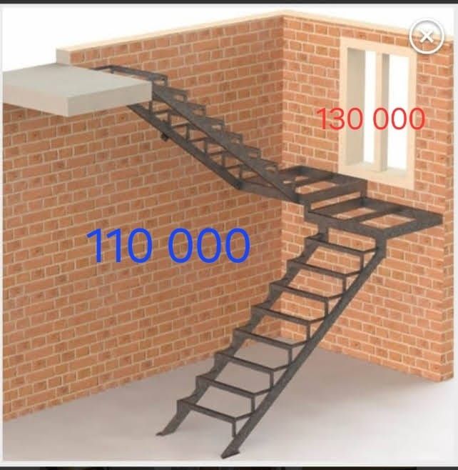 Изготовление лестниц из металла