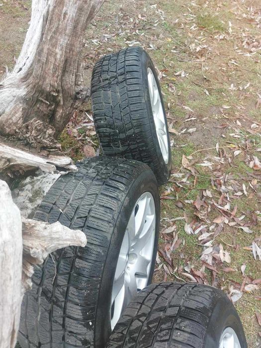 Джанти с зимни гуми БМВ