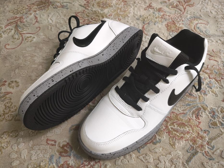 Nike Ebernon Low "White Cement"