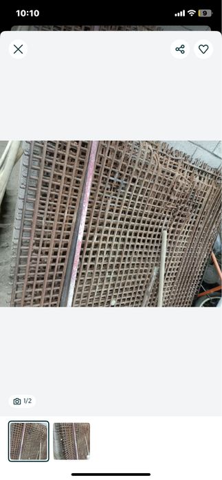 Сетка из литых прутьев, сетка для камней