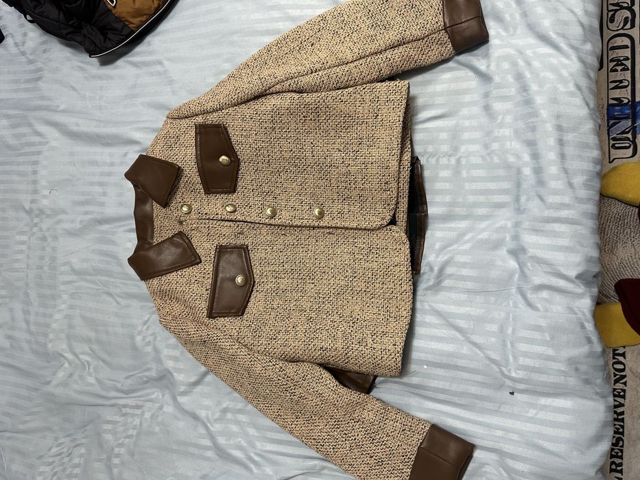 Твидовый костюм для девочек двойка